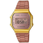 Casio Reloj Unisex Collection A168WG rosa dorado