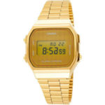 Casio Reloj dorado Unisex A168WG