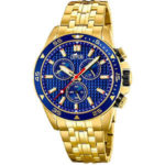 Lotus 8653_3 dorado azul reloj