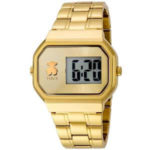 TOUS Reloj dorado D-Bear Digital de Acero